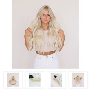 Never used 22” JZ styles clip in extensions in powdered sugar